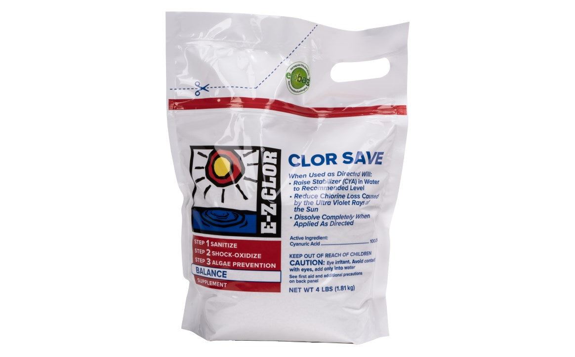 E-Z Clor Clor Save Pool Stabilizer – Village Spa & Pools