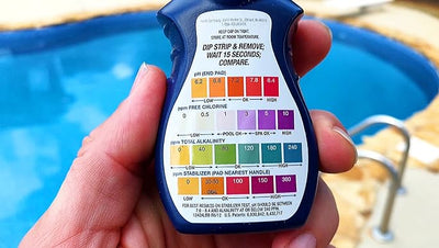 Testing Your Pool Water with AquaChek Test Strips