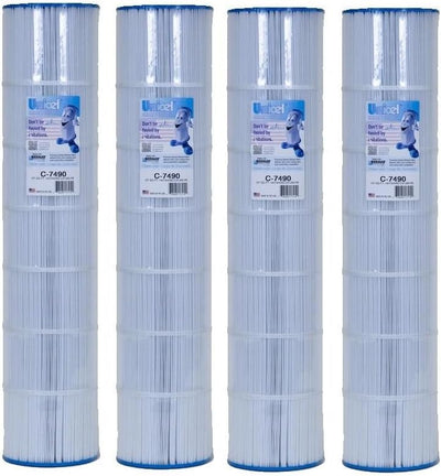 Unicel C-7490-4 Cartridge Filter for Hayward CX1380RE, SwimClear C5520 and C5020 (4 Pack)