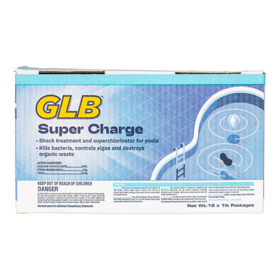 GLB Super Charge Cal Hypo Granular Chlorine Shock, 1 lb Bag | 71428A