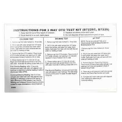 All Clear 2-Way OTO Swimming Pool & Spa Test Kit