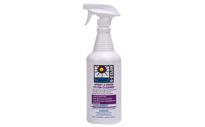 E-Z Clor Spray & Rinse Filter Cleaner