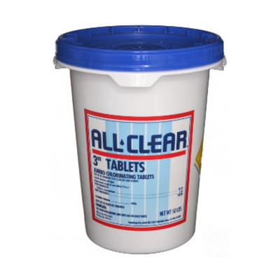 All Clear 3" Chlorine Tablets for Swimming Pools