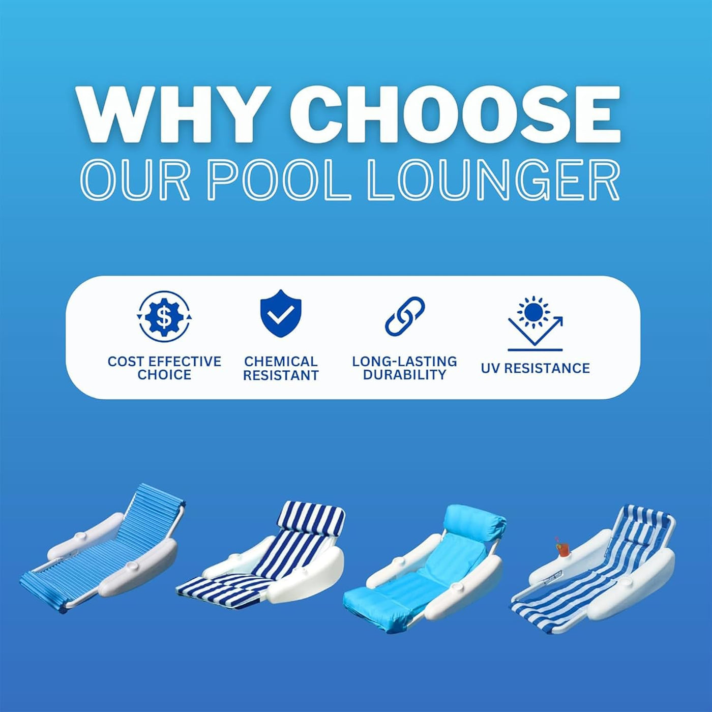 Swimline Sunchaser Sling Style Floating Lounge Chair – Village Spa & Pools