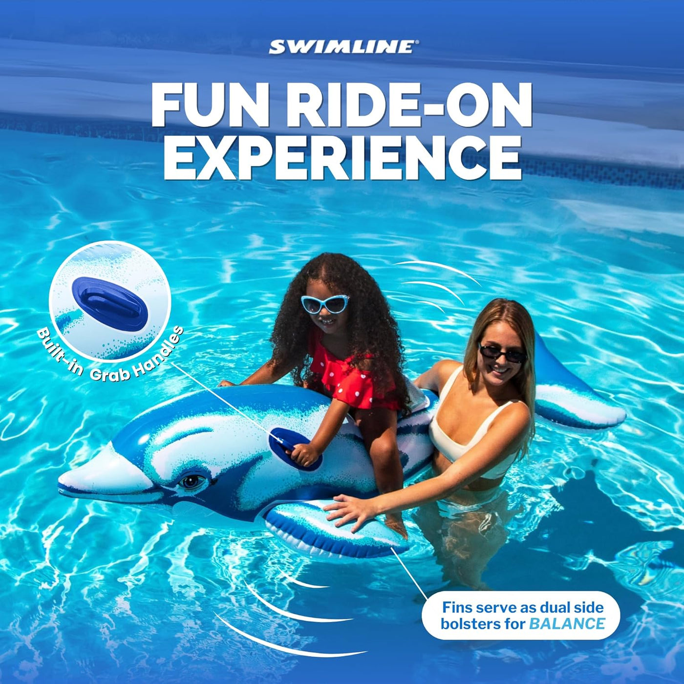 Swimline 72 Inch Pool Dolphin – Village Spa & Pools