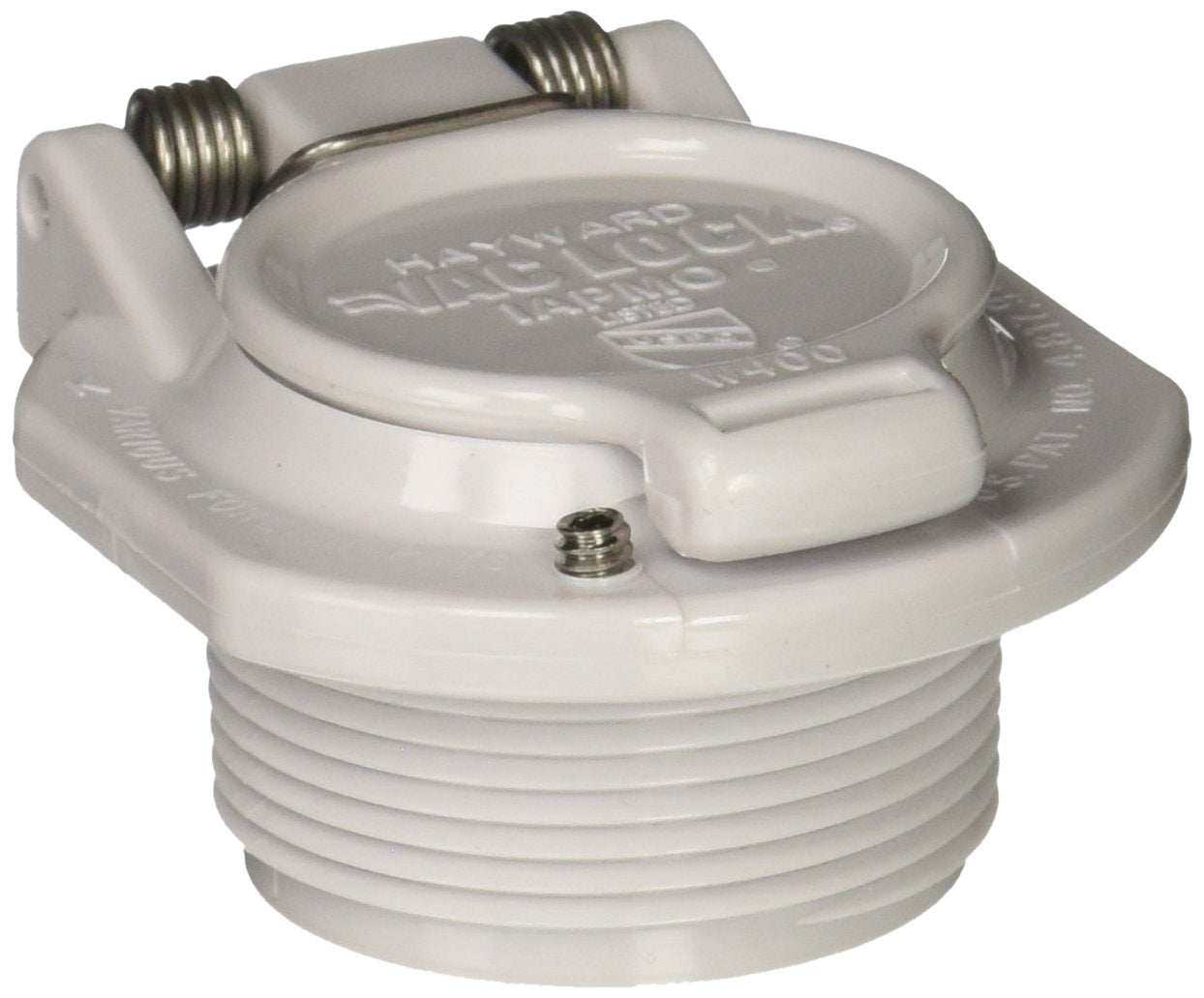 Hayward W400BWHP White Free Rotation Vacuum Lock Safety Wall Fitting Replacement for Hayward Navigator Pool Cleaners