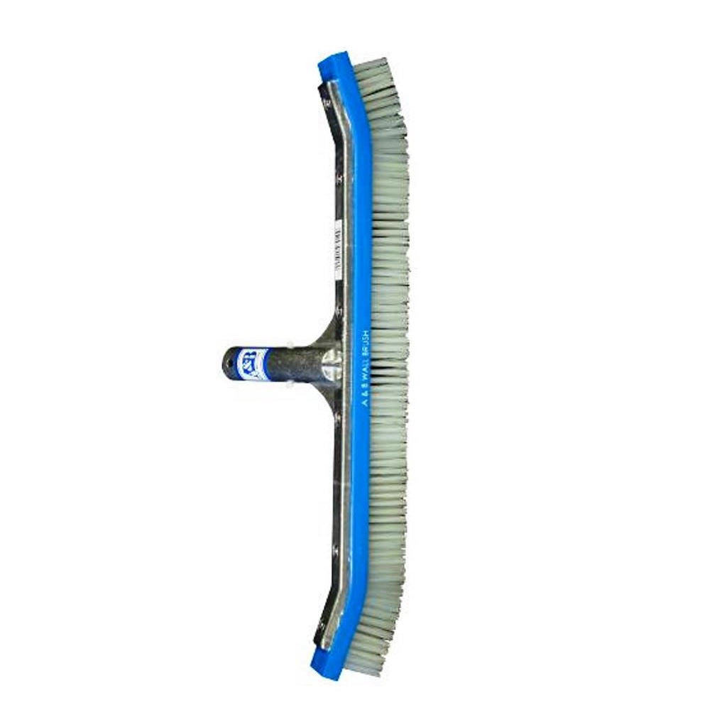 A&B 18" Deluxe Curved Nylon Wall Brush