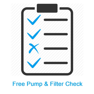 Free Pump and Filter Check