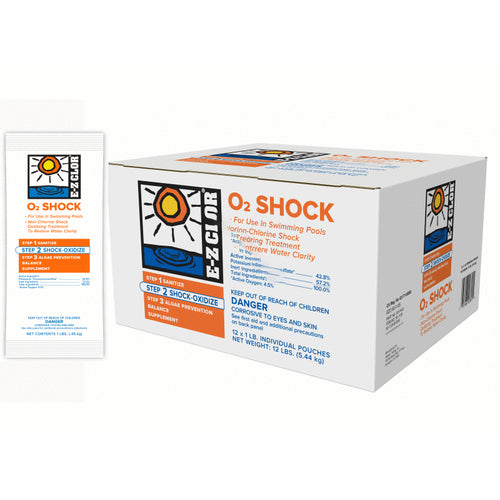 E-Z Clor 1 lb. O2 Shock Non-Chlorine (50-1129)