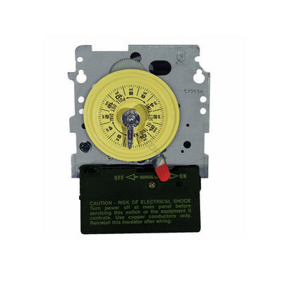 Intermatic T104M Series 40 Amp 208-277-Volt DPST 24 Hour Mechanical Time Switch Mechanism